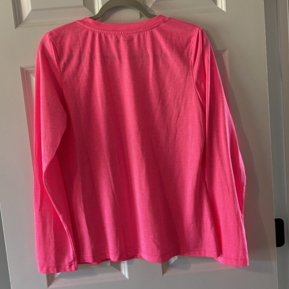 Xersion Long Sleeve T Shirt - Bright Pink -‎ Size Large - Picture 6 of 6